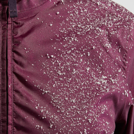 Жіноча куртка SH100 Warm для зимового туризму - Фіолетова