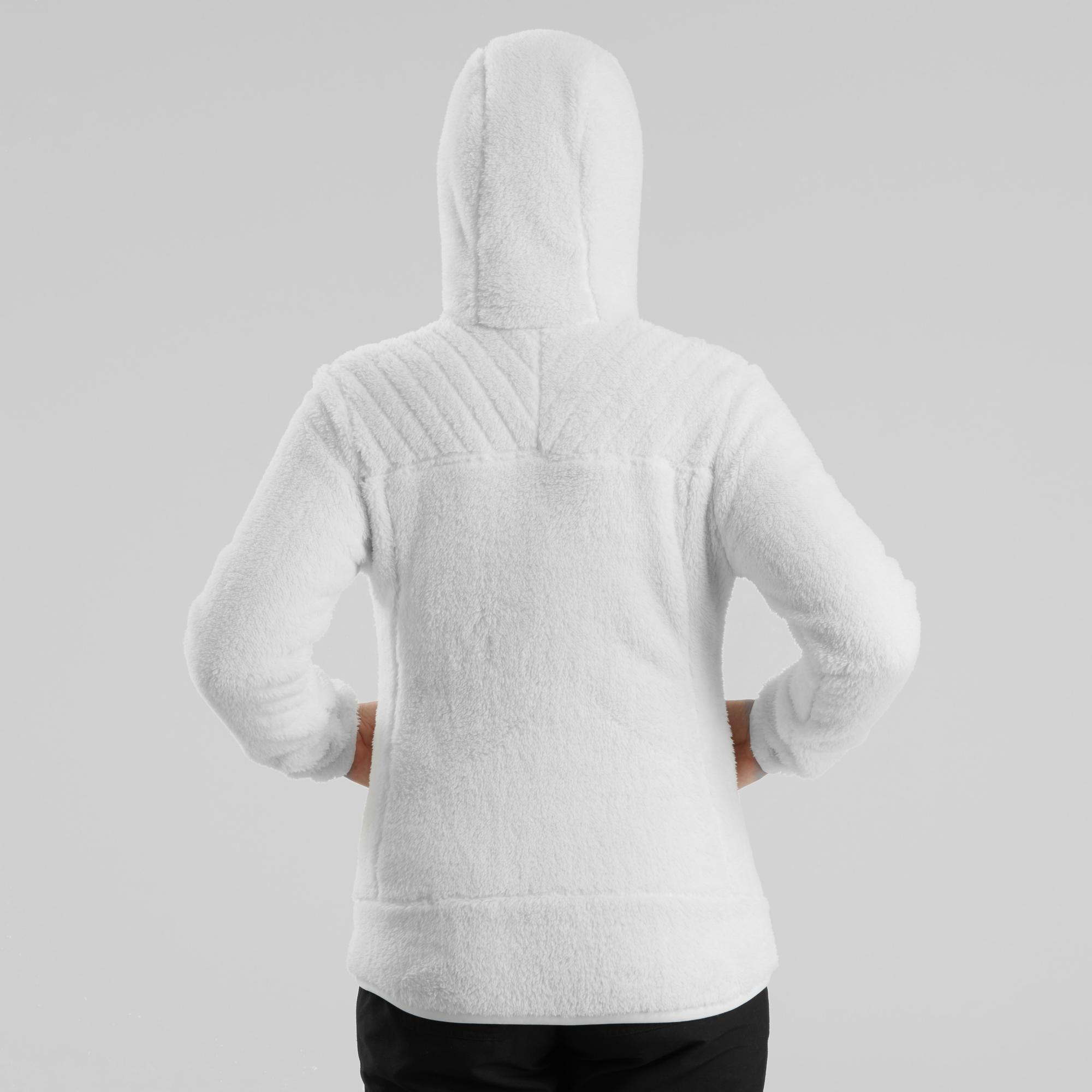 Polaire outlet blanche decathlon