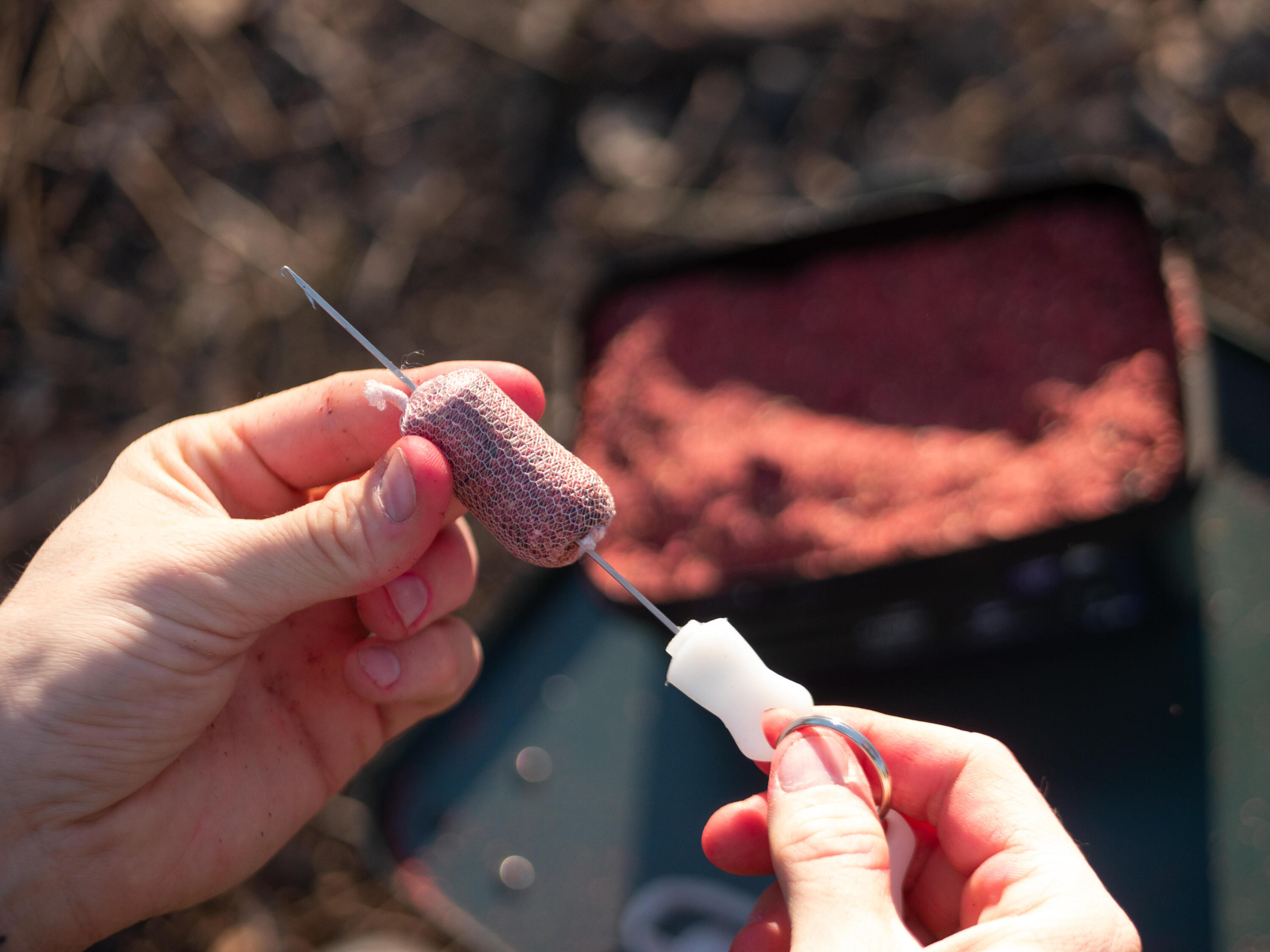 Aguja con boilies para la pesca de la carpa PVA NEEDLE.  5/5