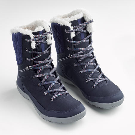 Chaussures chaudes imperméables de randonnée SH100 U-Warm - Femmes