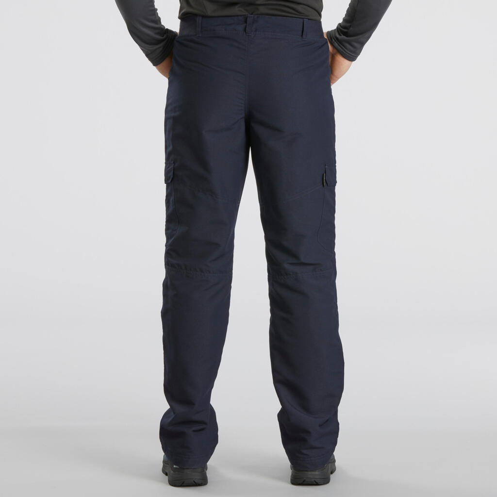 MEN’S WARM WATER REPELLENT SNOW HIKING TROUSERS - SH100 U-WARM .