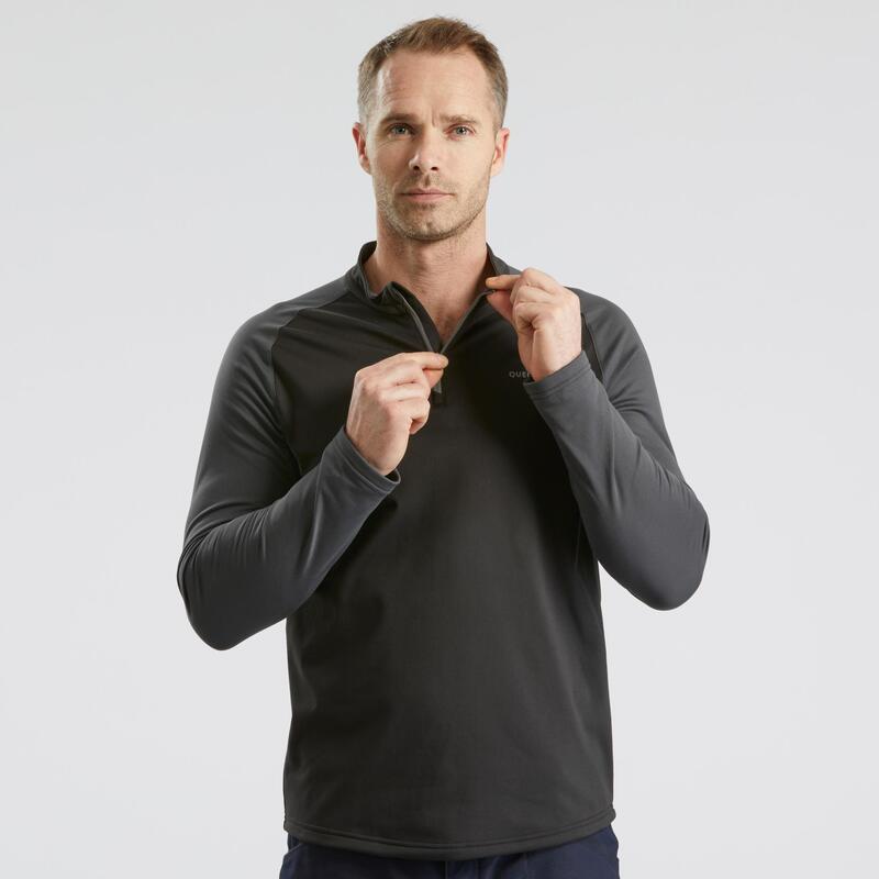 nombre de la marca Isaac Terminología Camiseta térmica de montaña trekking manga larga Hombre Quechua SH100 Warm negra | Decathlon nombre de la marca Isaac Terminología Camiseta térmica de montaña trekking manga larga Hombre Quechua SH100 Warm negra | Decathlon