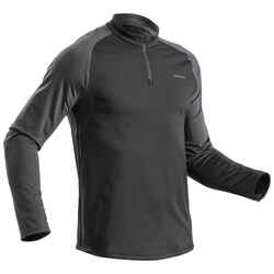 Men’s Long-sleeved Warm Hiking T-shirt - SH100