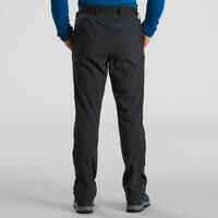 מכנסיים חמים במיוחד לגברים לטיולים בתנאי שלג דגם SH500 - אפור כהה.