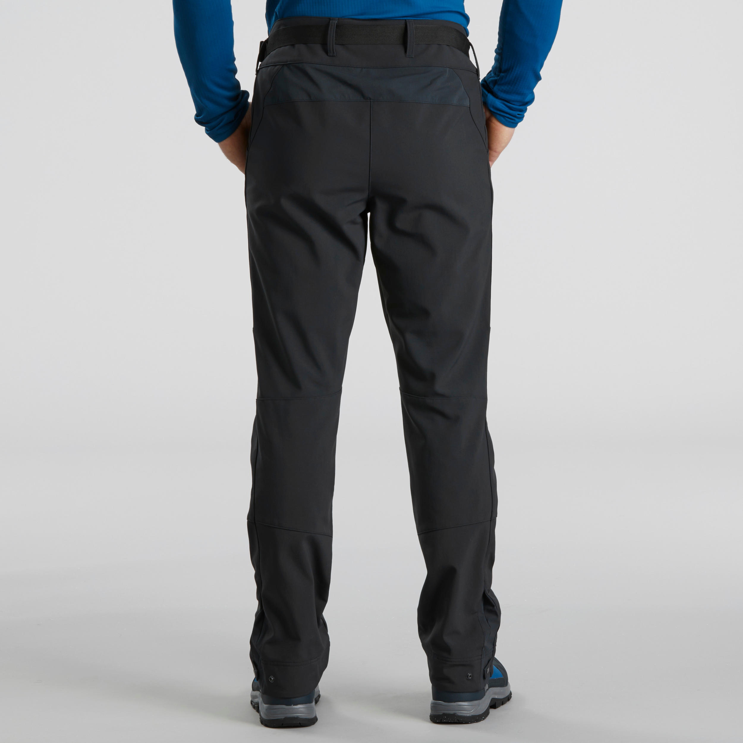 Pantalones Hombre Montaña y Trekking Invierno Quechua SH100 x-Warm Negro -  Decathlon