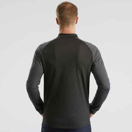 Men’s Long-sleeved Warm Hiking T-shirt - SH100