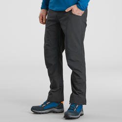 QUECHUA Erkek Sıcak Tutan ve Su Tutmaz Outdoor Pantolon - Gri - SH500