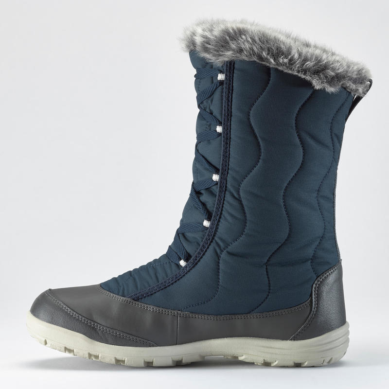 Women's Waterproof Snow Hiking Boots - Blue