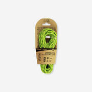 Climbing and Mountaineering Cordelette 4 mm x 7 m - Green