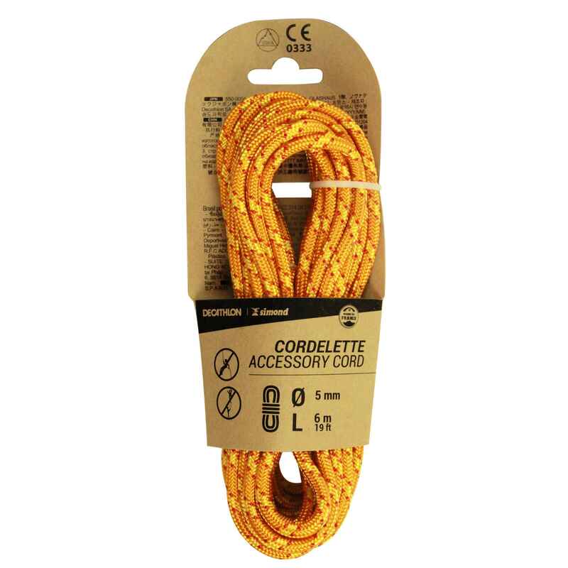 Reepschnur Klettern und Bergsteigen 5 mm × 6 m orange Reepschnur Klettern und Bergsteigen 5 mm × 6 m orange