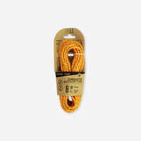 Pagalbinė laipiojimo ir alpinistinė virvė 6 mm x 5,5 m, oranžinė