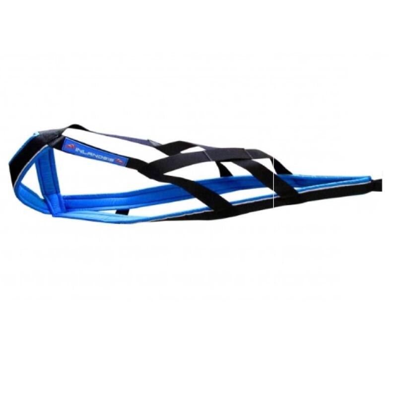 Harnais de canicross, cani-VTT Polar Quest Bleu/noir