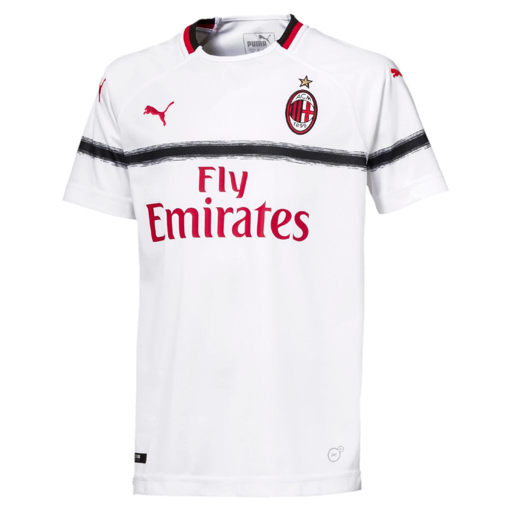 Kids' 2018/2019 AC Milan Away Football Shirt