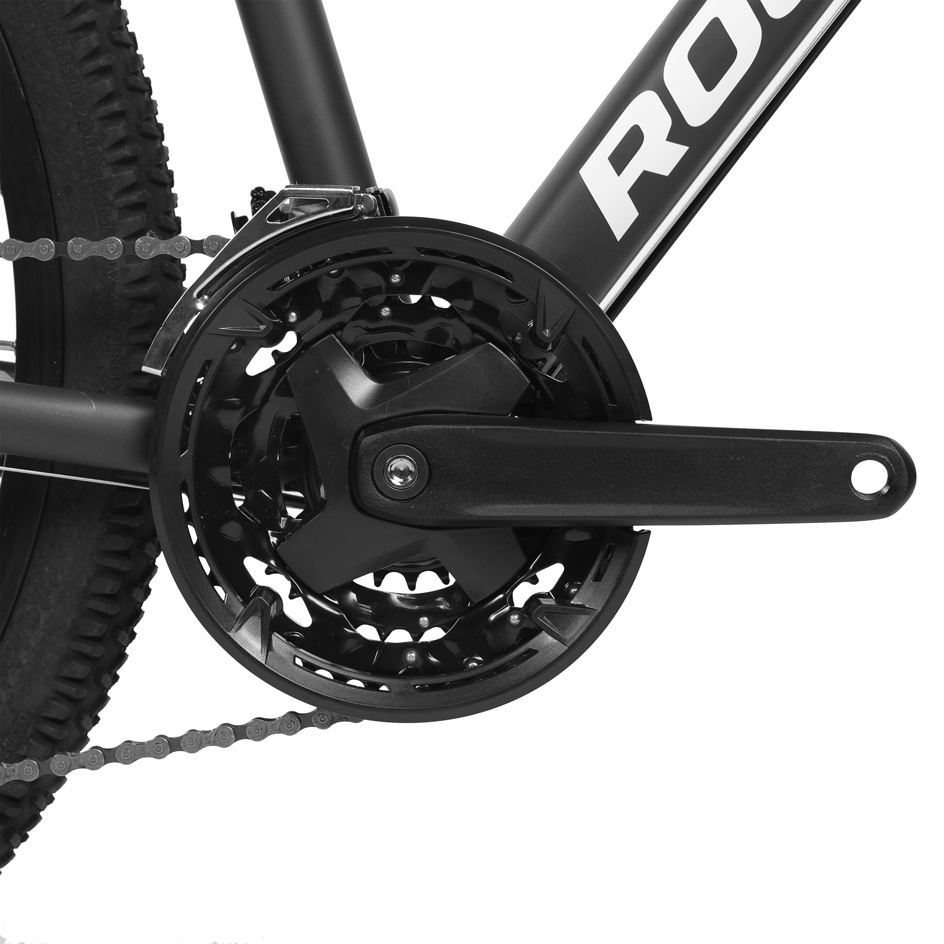 Rockrider ST 520 27.5 8sp Mountain Bike - Grey - Decathlon Rockrider ST 520 27.5 8sp Mountain Bike - Grey - Decathlon
