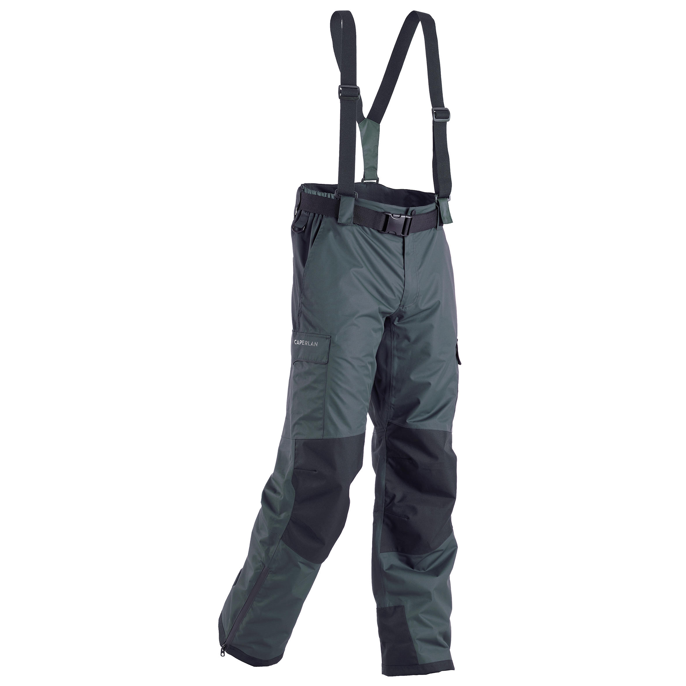 pantalon de pêche imperméable 500 gris - caperlan