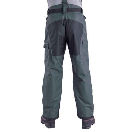 Fishing waterproof trousers 500 grey