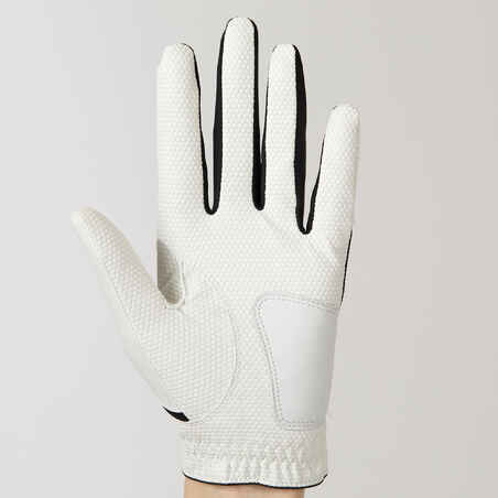 WHITE RIGHT-HANDED KID'S GOLF GLOVE