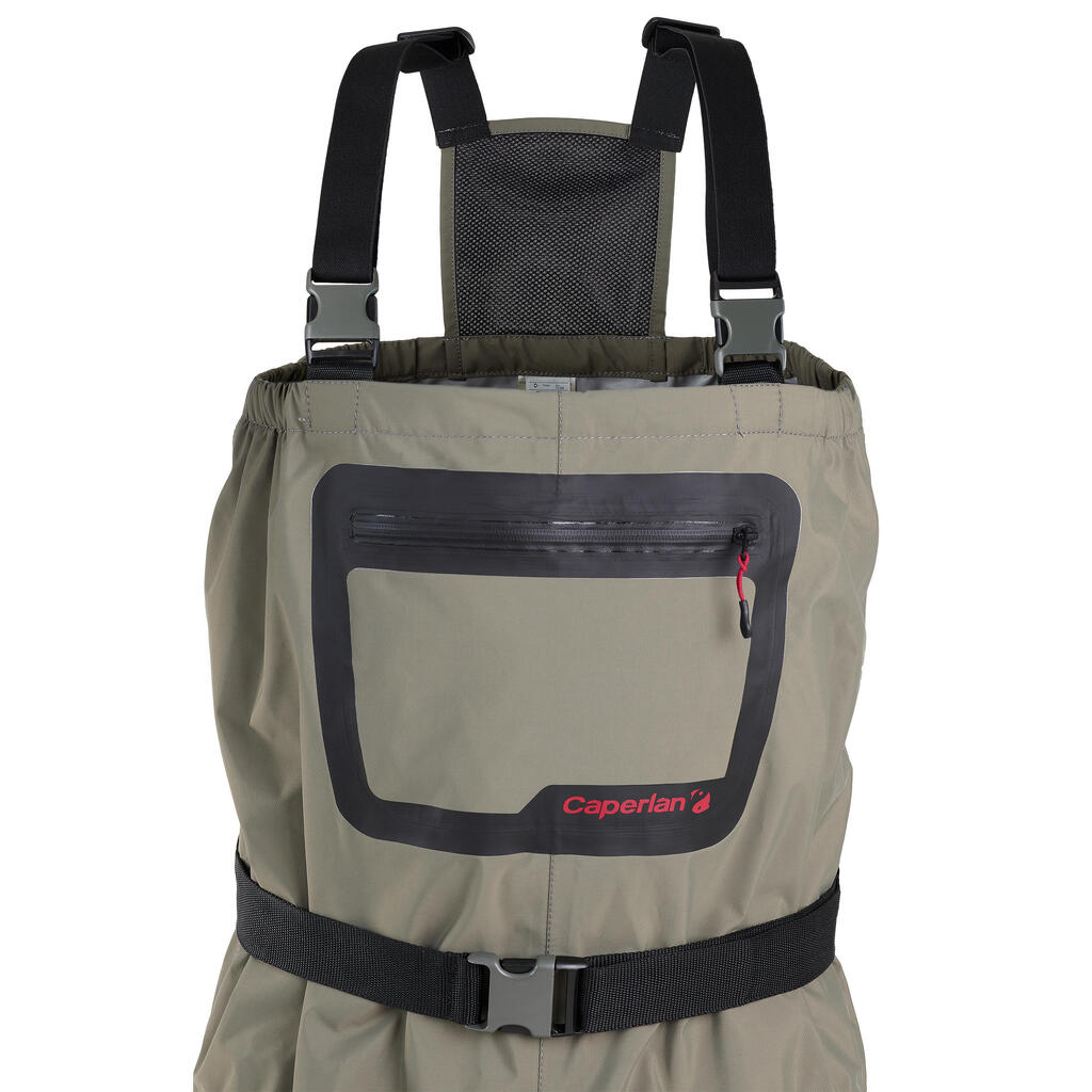 Waders de Pêche PVC et respirants 500