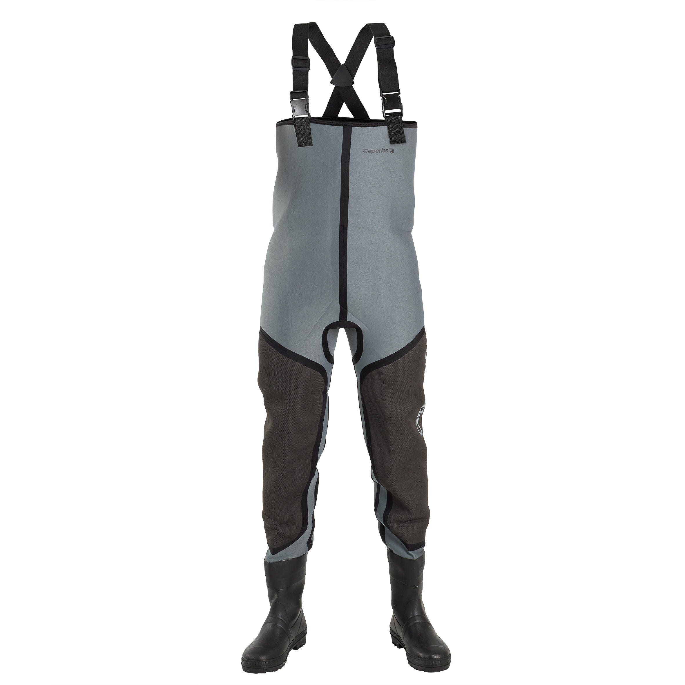 WDS-3 Thermo Fishing Waders - Magnet grey - Caperlan - Decathlon