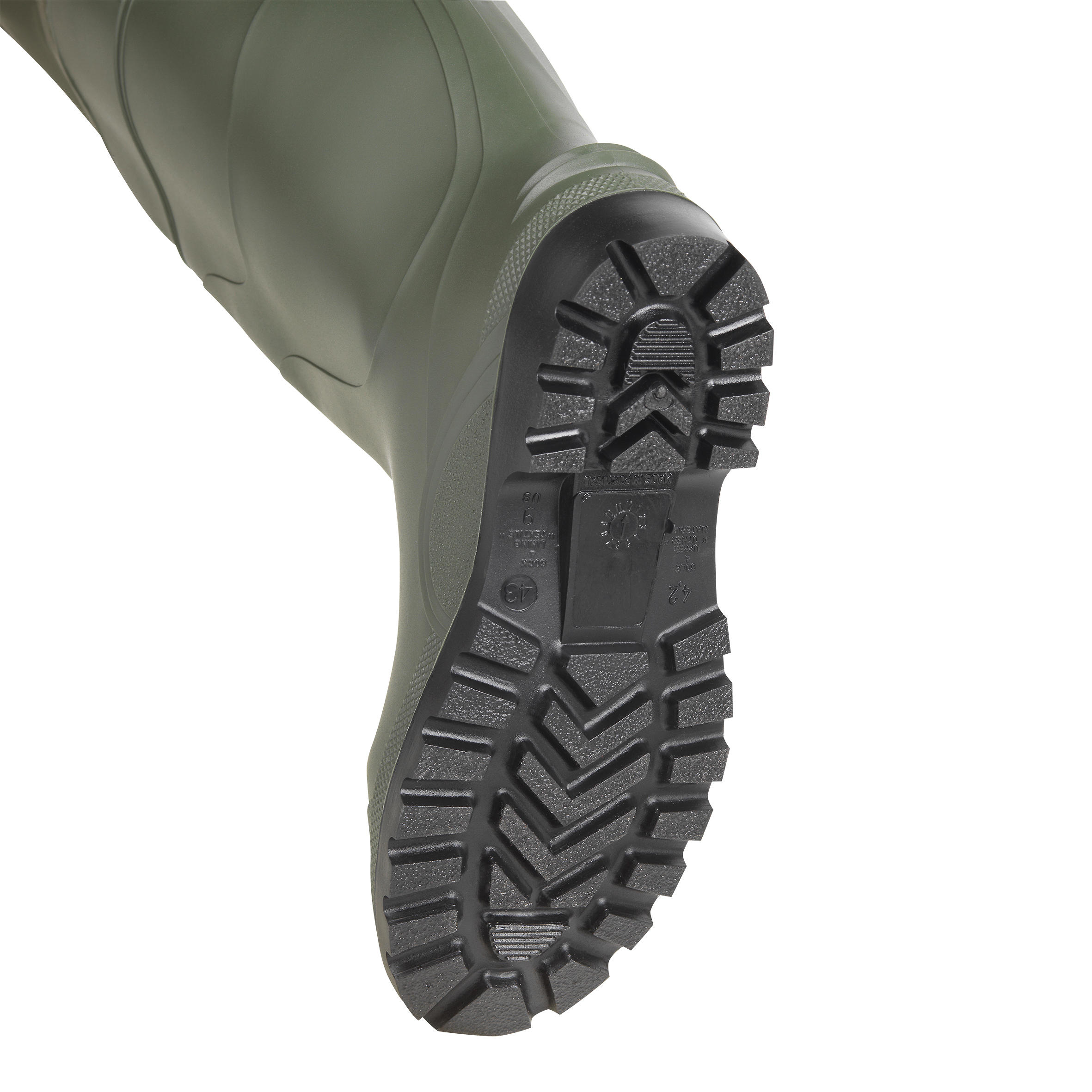 Bottes-pantalon de pêche - 100 PVC - CAPERLAN