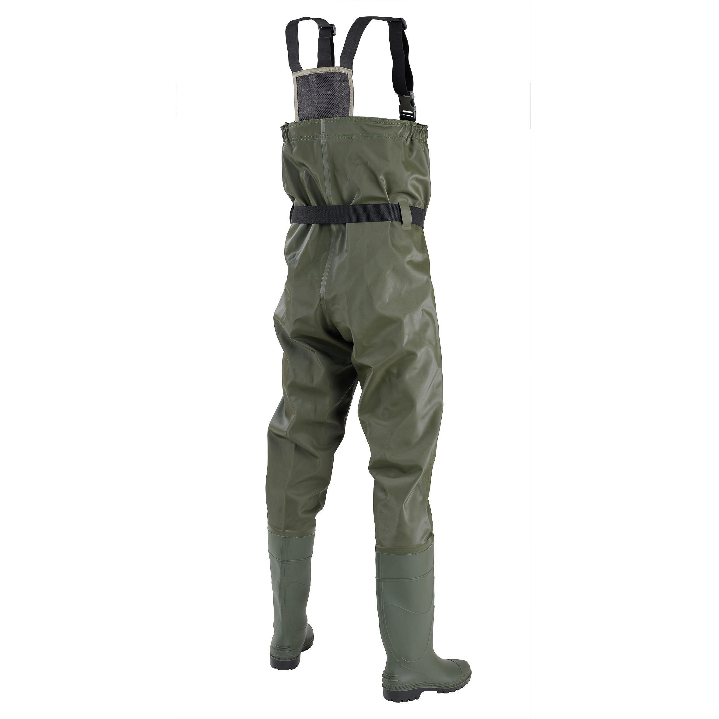 ORİON Pant Boots Fishing Waders Mens Fishing Waders PVC Waist High with  Boots 100% Waterproof Waders Breathable Fly Fishing Hi