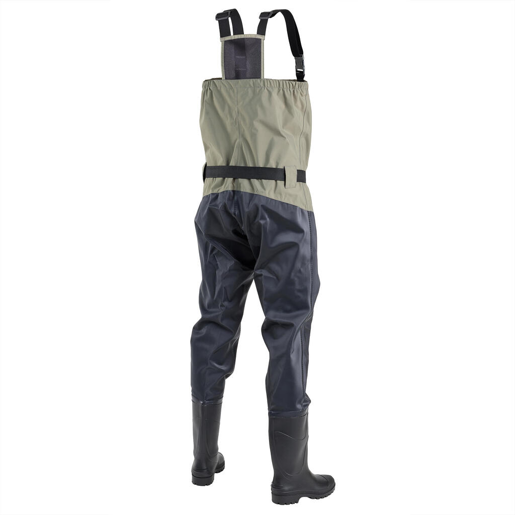 Waders de pesca 500 PVC Transpirables