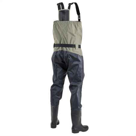 Fishing waders PVC breathable 500