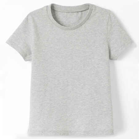 100 Baby Gym Short-Sleeved T-Shirt - Grey