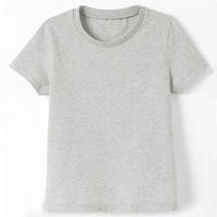 T-Shirt manches courtes baby gym 100 Gris