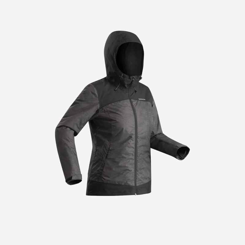 Women’s Waterproof Winter Hiking Jacket SH100 XWARM 10°C Decathlon