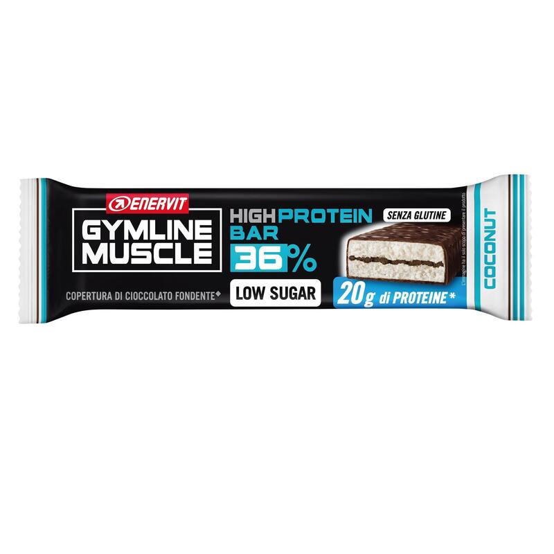 BARRETTA PROTEICA ENERVIT GYMLINE MUSCLE 36% COCCO 55G