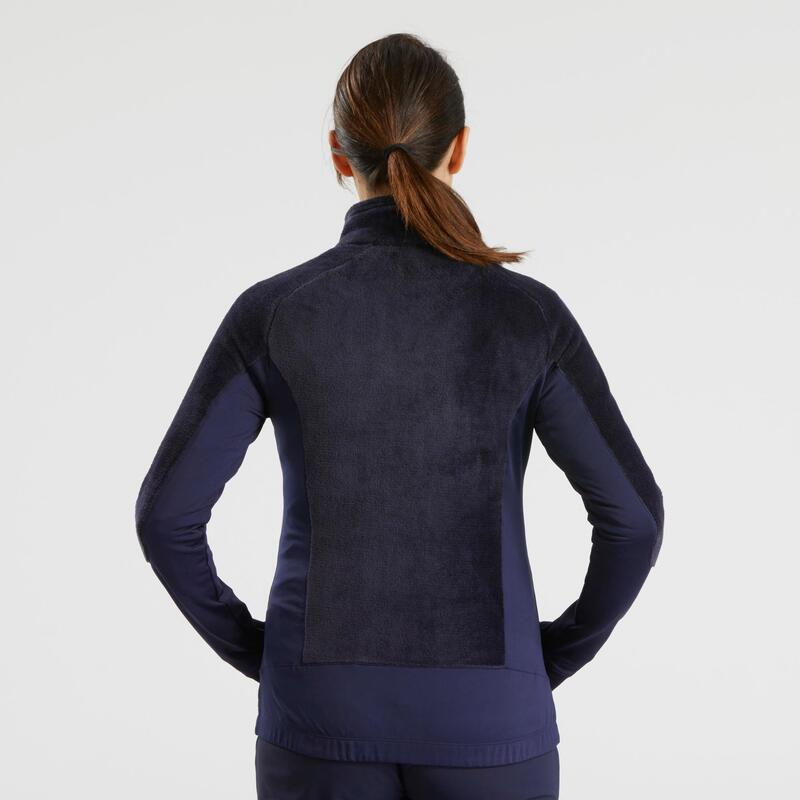 Veste polaire chaude hybride de randonnée - SH900 X-WARM - femme