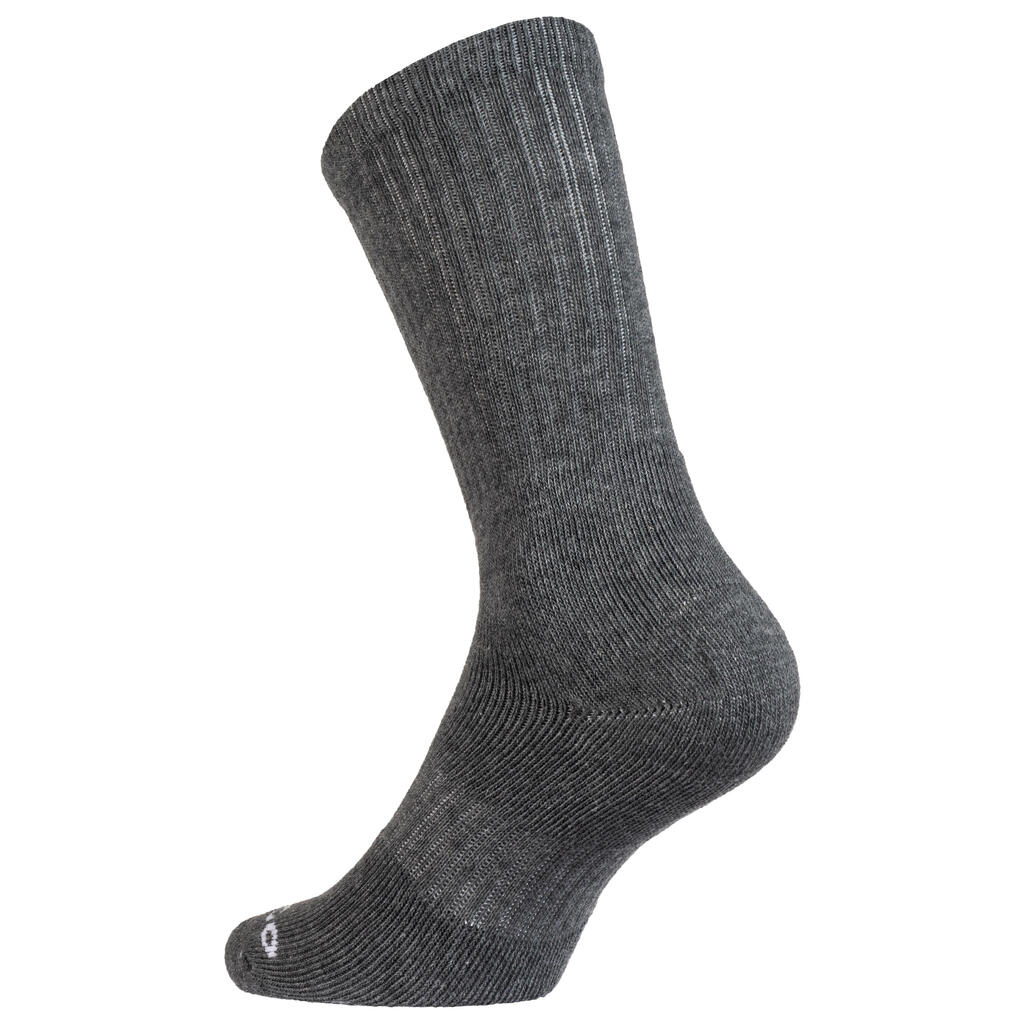 RS 500 High Sport Socks 4-Pack - Grey/Black/White