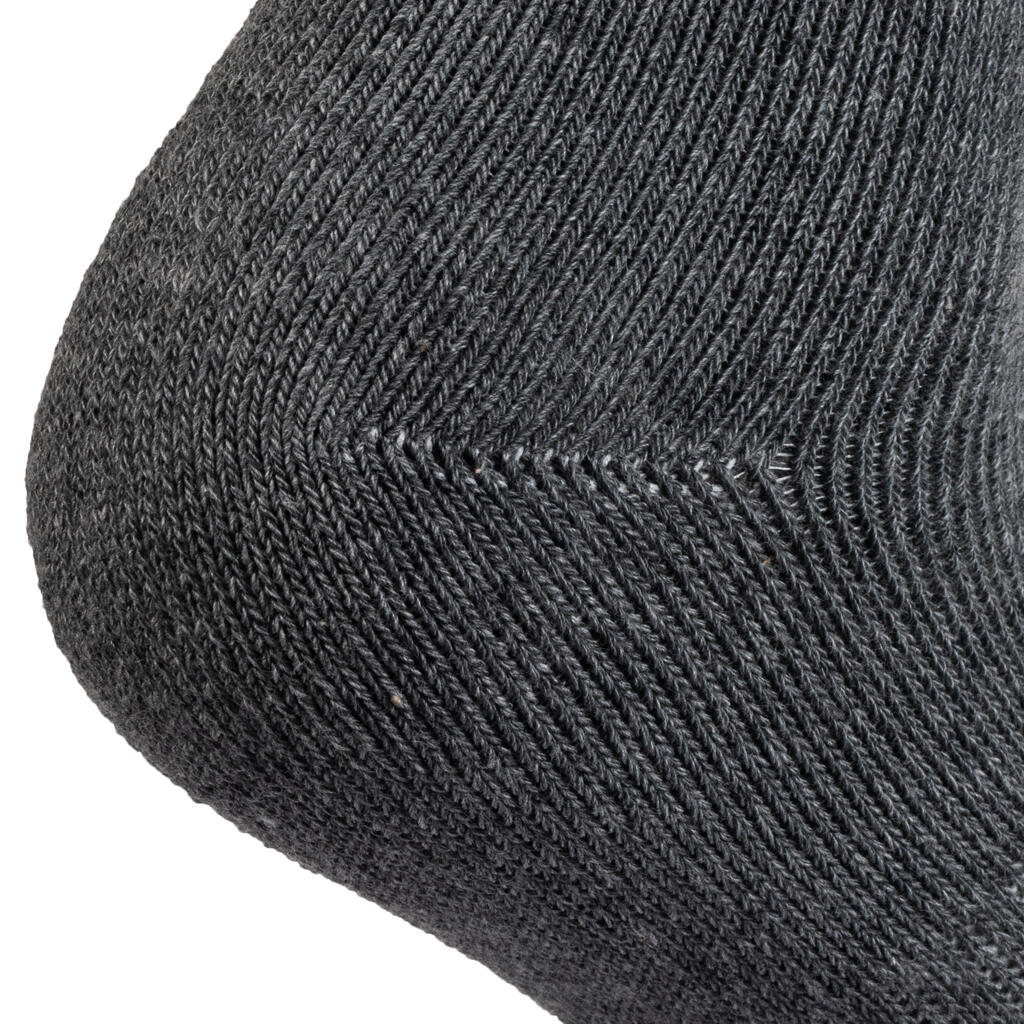 RS 500 High Sport Socks 4-Pack - Grey/Black/White