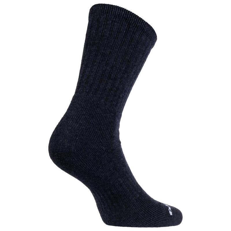 CHAUSSETTES DE SPORT HAUTES ARTENGO RS 500 NAVY NAVY CHINE LOT DE 4