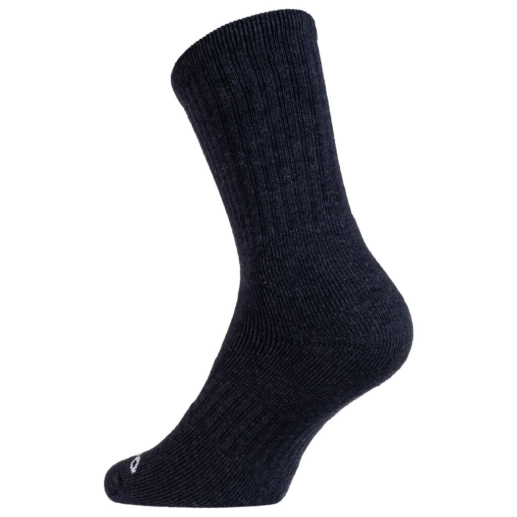 RS 500 High Sports Socks 4-Pack - Heathered Navy