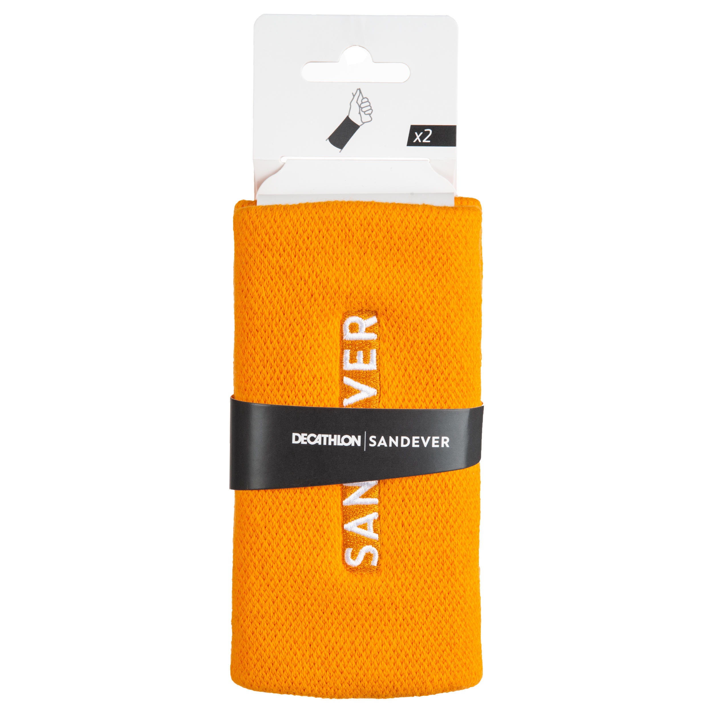 Polsband voor beachtennis BTW 500 oranje 5/9