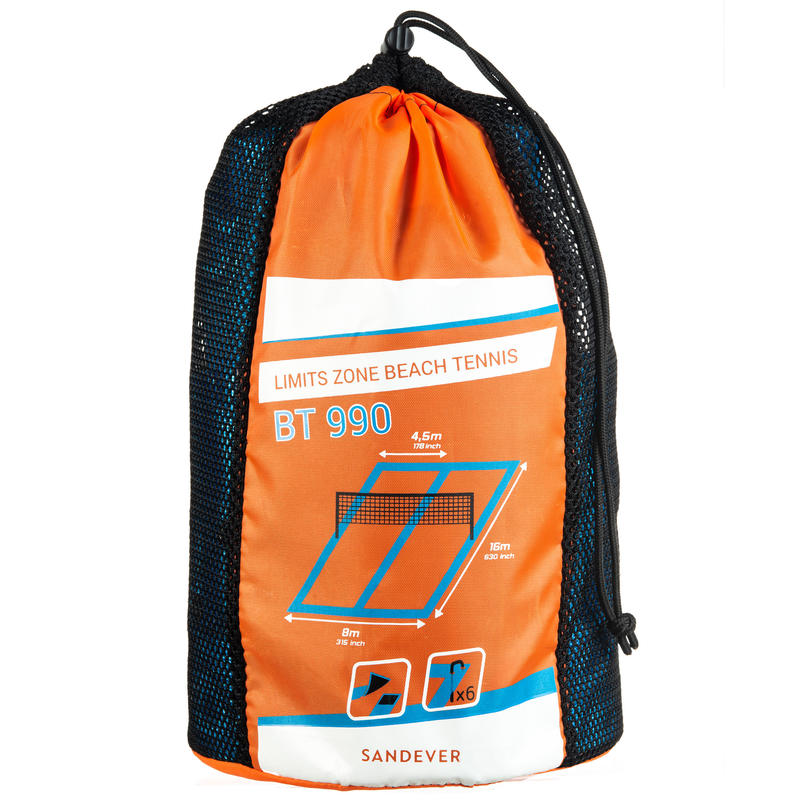 BT 900 Beach Tennis Court Boundary Lines Blue Decathlon