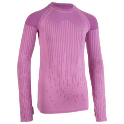 Girls' Athletics Long-Sleeved Jersey Skincare - Pink
