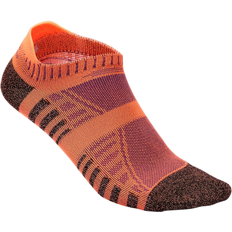 Chaussettes marche sportive/nordique/athlétique WS 900 Invisible orange