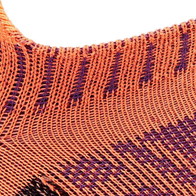 Chaussettes marche sportive/nordique/athlétique WS 900 Invisible orange