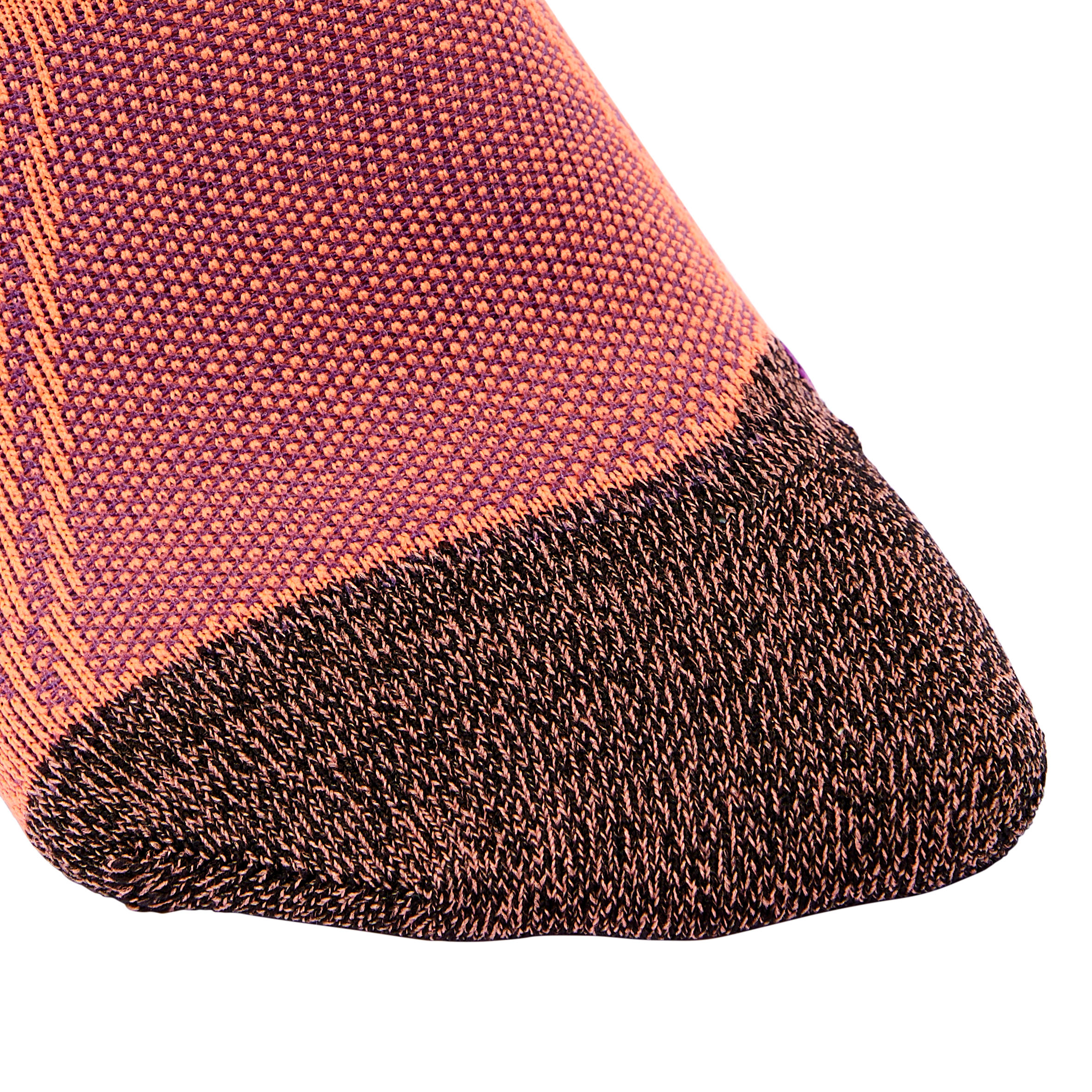 WS 900 Invisible Nordic and fitness walking socks - orange 6/7