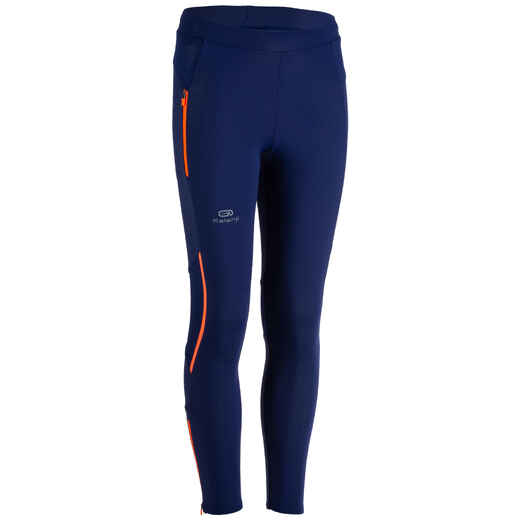 
      Kids' Athletics Tights Kiprun - Blue Red
  