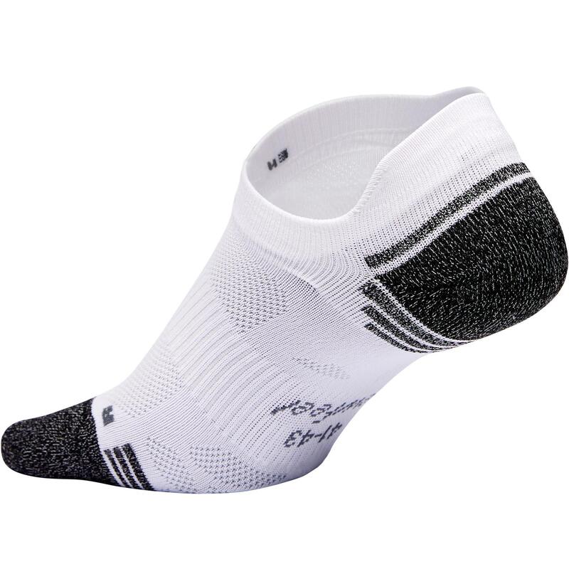 Chaussettes marche sportive WS 500 Fresh Invisible blanc
