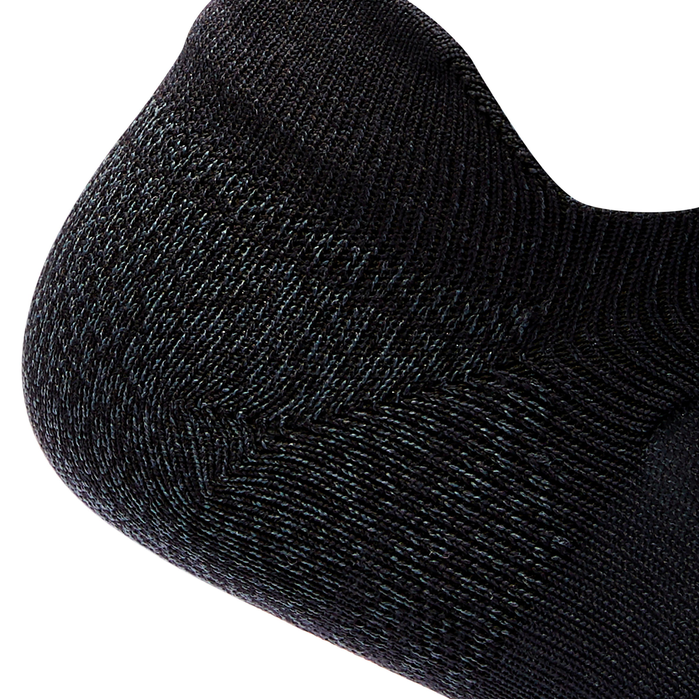 Calze camminata sportiva WS 500 FRESH INVISIBLE nere 4/7