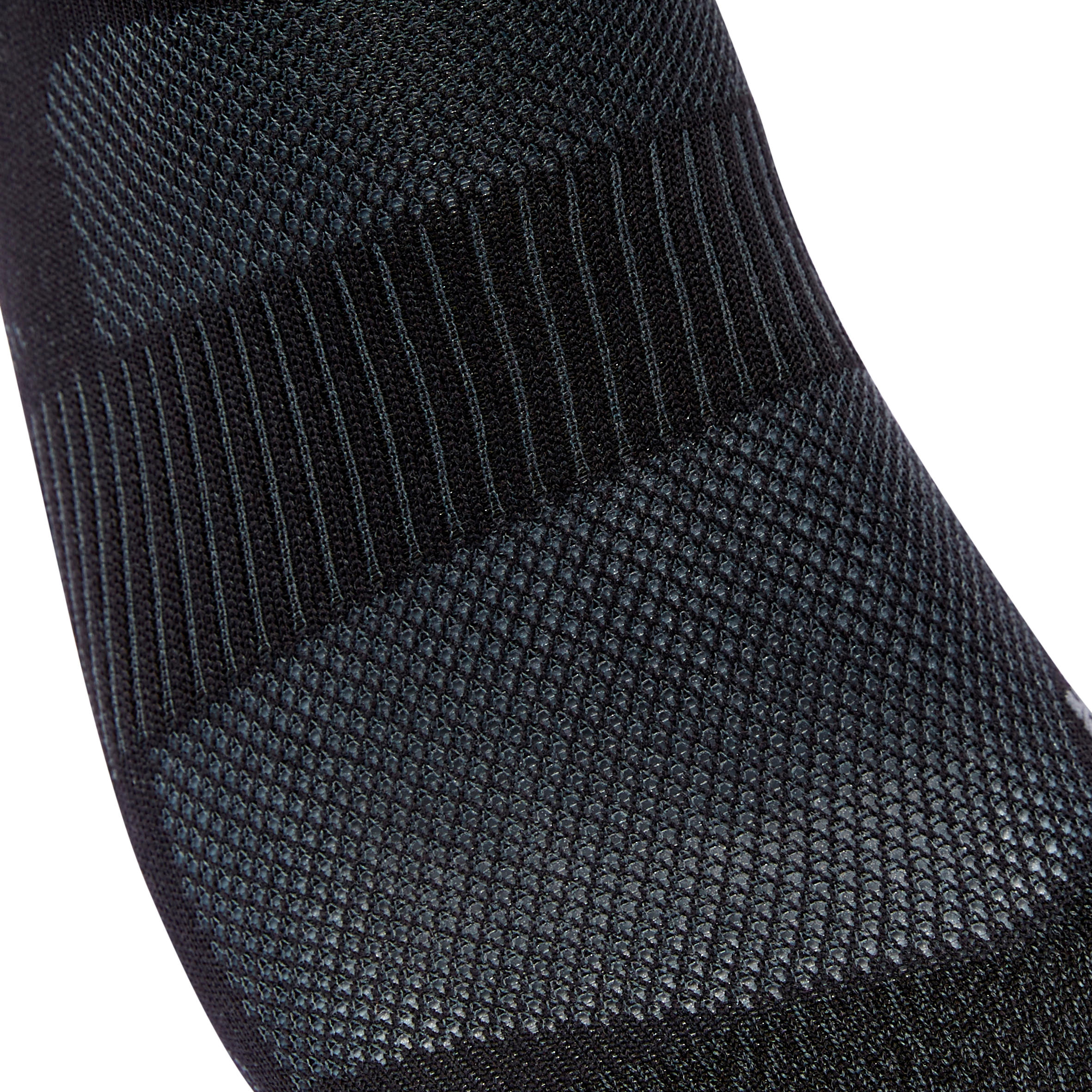 Calze camminata sportiva WS 500 FRESH INVISIBLE nere 6/7