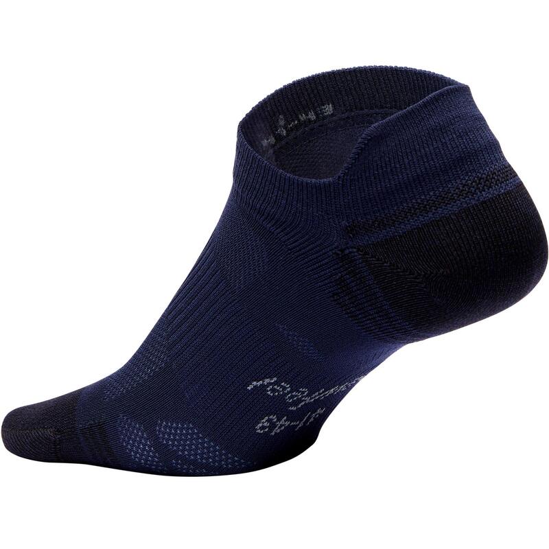 Calcetines Caminar SW 500 Fresh Invisible Azul Marino