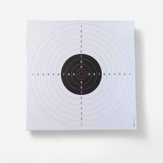 
      20 C50 TARGETS BLACK AND WHITE. 53CM X 53CM
  