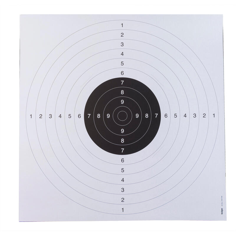 12 m Target for Compressed Air Pistols - White (x20)