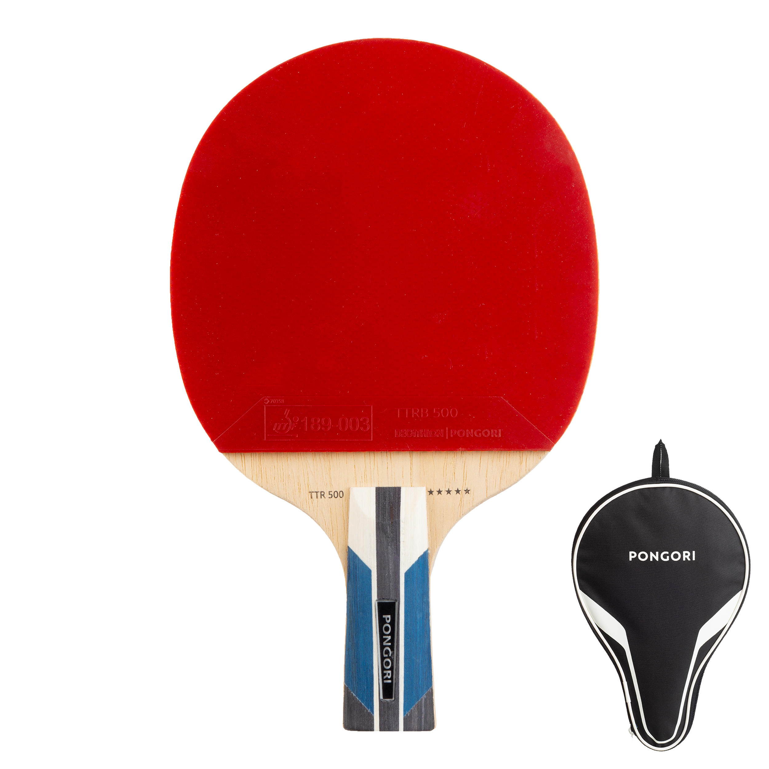 Kid's Table Tennis Racket | Beginner Net | Racket Cover- Decathlon